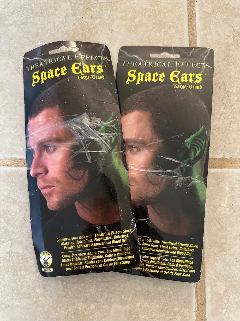 Hobby Lobby Green Alien Prosthetic Ears - Pack of Two